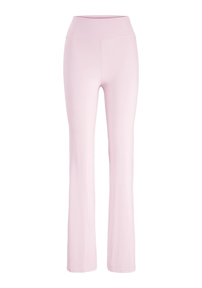 Jack & Jones Kadin Yuksek Bel Yoga Tayti Interlock Kumas Esnek Spor Tayt - 12292391 Pink-a-boo