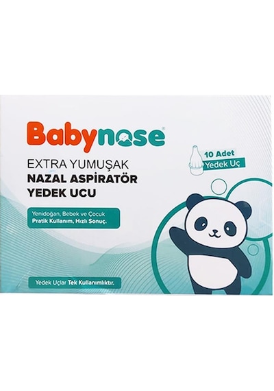 Babynose Nazal Aspirator Yedek Uç 10'lu Çok Renkli