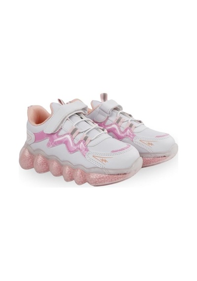 Cool Fred-25 Bosst Ortopedik Taban Unisex Çocuk Spor Ayakkabı Beyaz