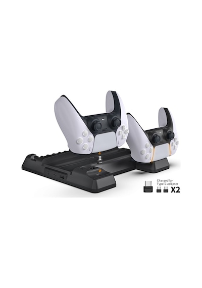 Dobe Ps5 Uyumlu Multifunctional Turbo Soğutucu Şarj Ve Stand Seti