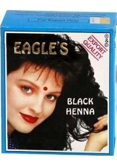 Hint Kınası Siyah Eagles 6'Lı