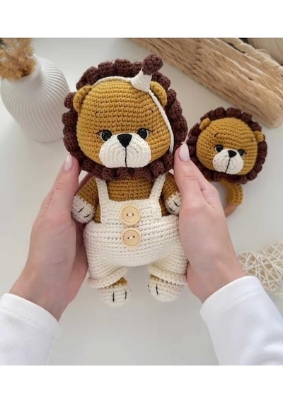 Amigurumi Aslan Max Tek