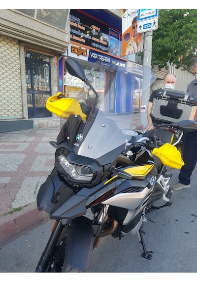 2018-24 Bmw F750 Gs Uzun Ön Cam Açık Füme Zeus 4Mm 52Cm F 750Gs