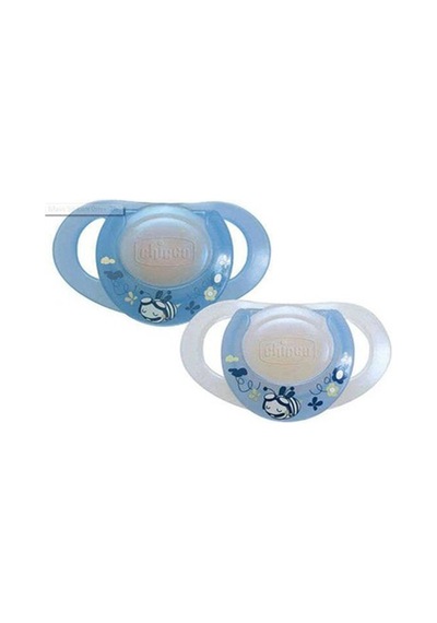 Chicco Physioring Mavi Silikon 4 Ay+ 2'lı Mavi