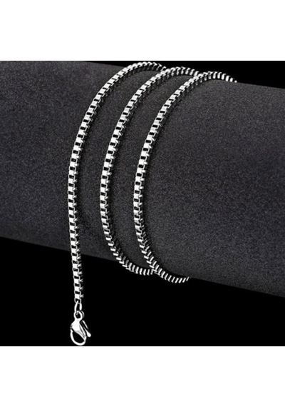 Chavin Gri 2 Mm. 75 Cm. Uzun Erkek Çelik Zincir Dn76 (478255024)