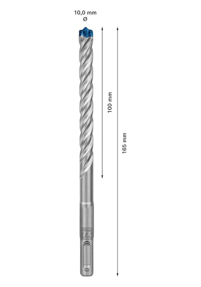Bosch Expert Sds Plus-7x Kırıcı Delici Delme Ucu 10 X 100 X 165 Mm  - 2608900097