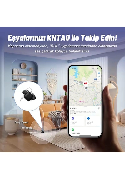 Knmaster Kntag 1 4 Lü Akıllı Takip Cihazı