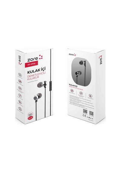 Zore Zr-Hp02 3.5Mm Kulaklık Siyah