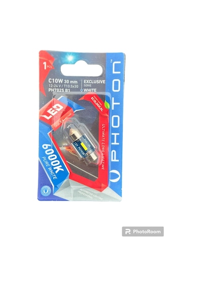 C10w 30 Mm Beyaz Sofit Ampul 12v-24v Uyumlu