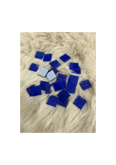 Sanatsal Kristal Mozaik Ks-04 23x23mm Mavi 250gr