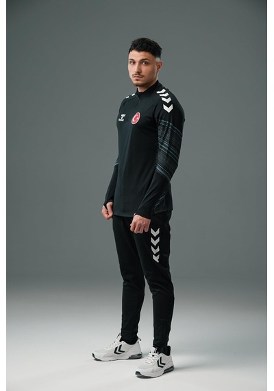 Hummel Milli Takım Line Antrenman Eşofman Üstü Siyah