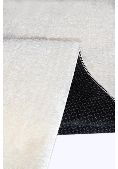 Peluş Post Shaggy Çocuk Odası Oturma Odası Salon Mutfak Halısı,yıkanabilir Kilim,antrasit Krem Krem