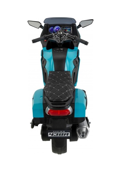 438 Xmx Akülü Motor 12 Volt Turkuaz