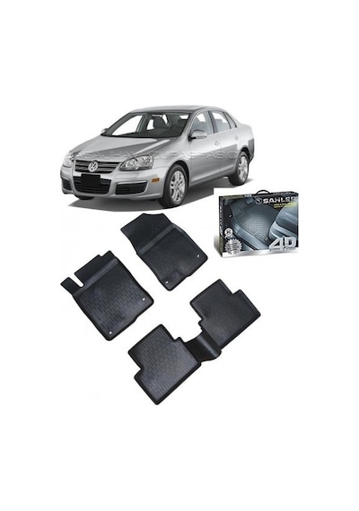 Sahler Vw Jetta Havuzlu Paspas 4.5D 2005 2010 Model Arası Uyumlu