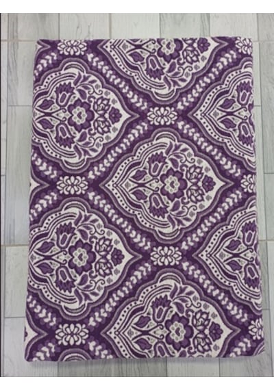 Savan Dokuma Halı Örtüsü 9m² 240 340 Kale Lila2 Diğer