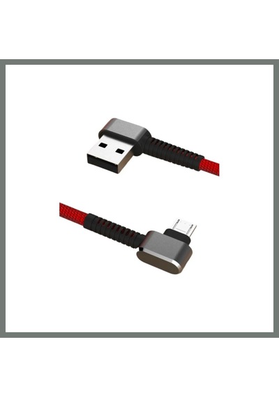 Bezos Konfulon S73 Micro Usb Kablo 1m 2.1a - Kırmızı Mmbz