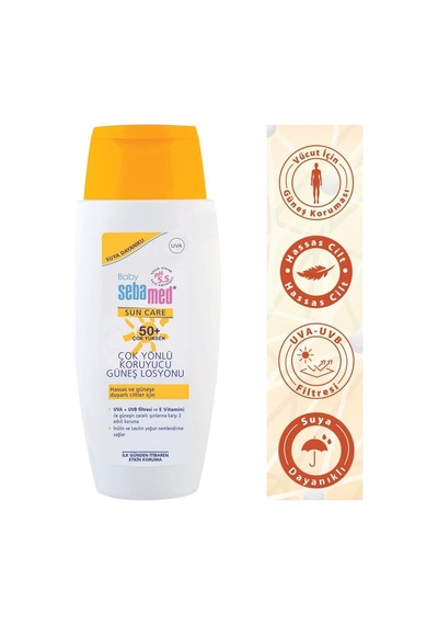 Sebamed Baby Sun Bebek Güneş Losyonu Spf50+ 150 Mll