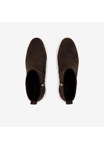10023533 Choc Bwn Bot Kadın 10023533 Toms Delılah Heeled Boot