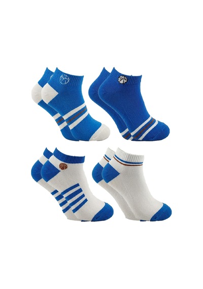 Kardeşler Çorap Erkek Patik Çok Renkli 4"lü Paket Çok Renkli - 864555001 Çok Renkli