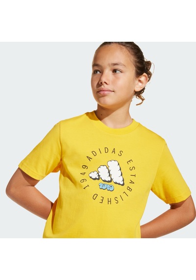 Adidas Jı6688 J Fun Tee Çocuk T-shirt Sarı