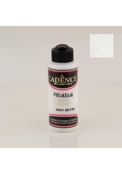 Cadence Akrilik Boya 120 Ml. 0001 Beyaz