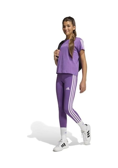 Adidas Essentials Kız Çocuk Mor Tayt