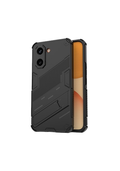Microcase Poco X8 Pro 5g / Redmi Turbo 5 5g İle Uyumlu Matrix Serisi Armor Standlı Mükemmel Koruma Kılıf - Siyah Al3416