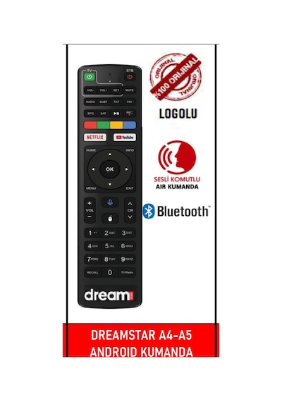Dreamstar Android Bluetooth Kumanda