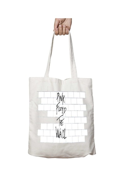 Art Hediye Pink Floyd The Wall İki Tarafı Kalıcı Baskılı Yıkanabilir Çanta Çok Renkli