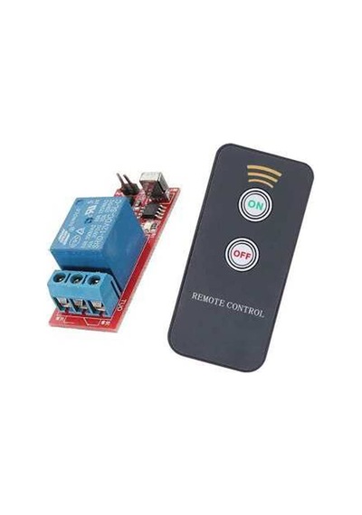 Sanec 1 Kanal Ir Kumandalı Röle Kartı Relay Board On/off 5v