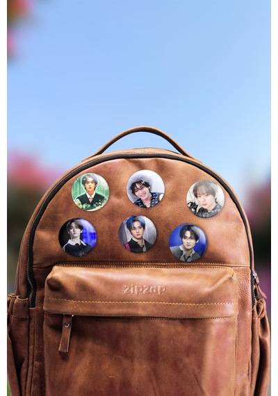 Lee Know Stray Kids Kpop Çanta Süsü Rozet İğneli Buton Rozet Seti 6 Adet Altılı
