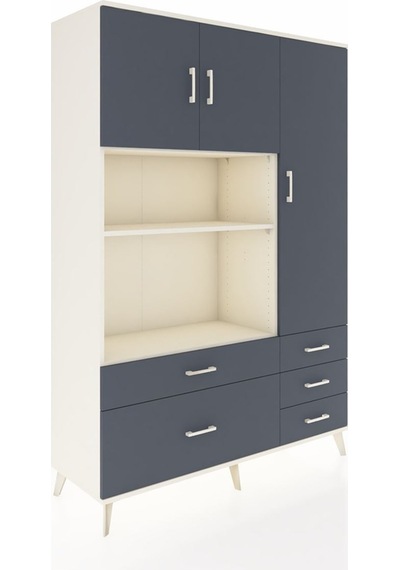 Hyperion Dolap 7 Raflı 5 Çekmeceli 3 Kapaklı 132x44x195 Aytaşı-antrasit/antrasit Antrasıt/antrasıt Hyperion Dolap 7 Raflı 5 Çekmeceli 3 Kapaklı 132x44x195 Aytaşı-antrasit/antrasit Antrasıt/antrasıt