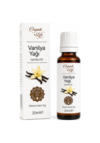 Vanilya Yağı 20 Ml Bitkisel Sabit Yağ Cilt Ve Saç Bakım Yağı Diğer