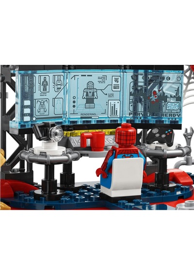 LEGO® Marvel 76175 Örümcek Yuvasına Saldırı 466 Parça