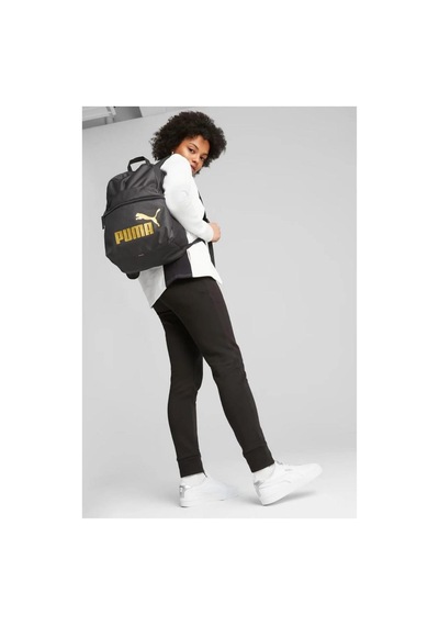 Puma Phase 091164-03 Siyah-gold Sırt Çantası