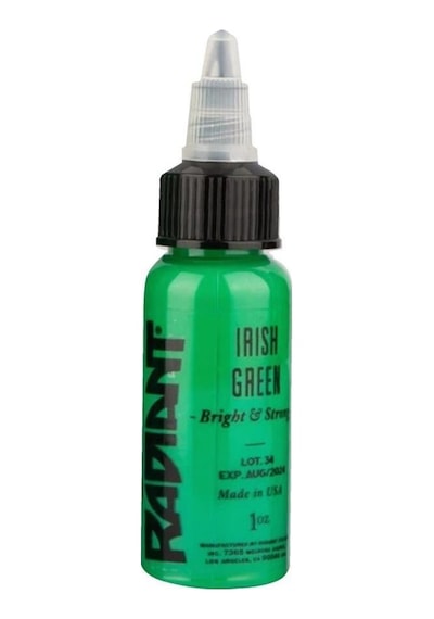 Irish Green - Radiant Tattoo Dövme Boyası - 1oz/30ml
