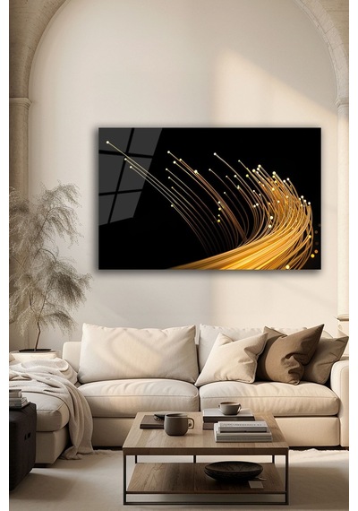 Dekoratif Gold Çizgi Detaylı Siyah Cam Tablo Modern Soyut Işık Demeti Doğa Ve Manzara Temalı Dekoratif Duvar Tablosu, Salon, Yatak Odası Ve Ofis Dekoru, Dekoratif Gold Çizgi Detaylı Siyah Cam Tablo Modern Soyut Işık Demeti Doğa Ve Manzara Temalı Dekoratif Duvar Tablosu, Salon, Yatak Odası Ve Ofis Dekoru,