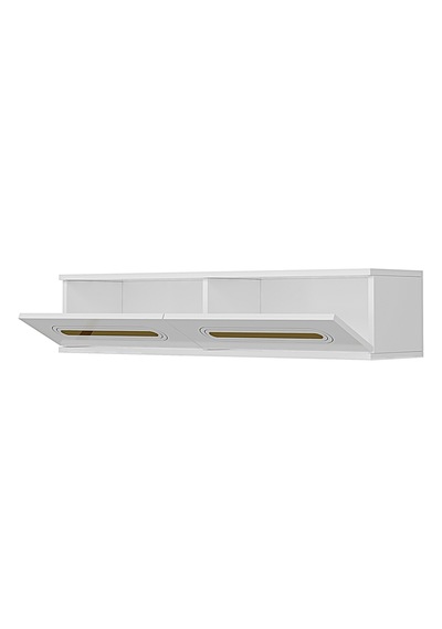 Da1220bg Rany Dresuar , Antre Hol Rafı Beyaz-gold 120cm
