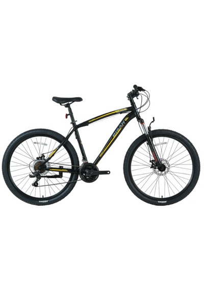 Bisan Mts 4600 46 Cm Md 26 Jant 21 Vites Mat Siyah Sarı Siyah - Sarı