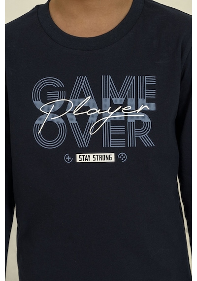 Arnetta Baba Oğul Game Over Lacivert Uzun Kol Pijama Takım Ar3828-a-v1 Ar3828-a-v1