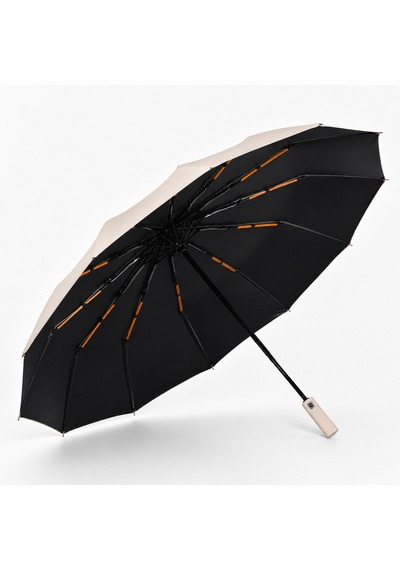 Aventus Umbrella Aventus 12tellı Uv Korumalı Extra Büyük Çaplı Şemsiye Krem