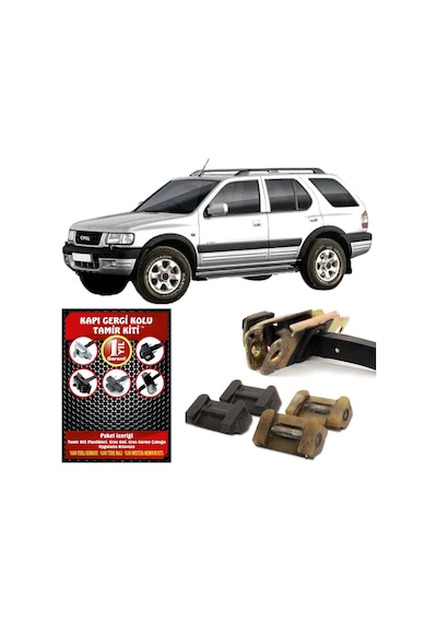 Barrer Opel Frontera Kapı Gergi Kolu (Limitör) Tamir Kiti 1991-1998
