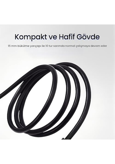 4k 60hz 18gbps Hdr Arc Hdcp Fiber Optik Hdmı 2.0 Kablo 90 Metre