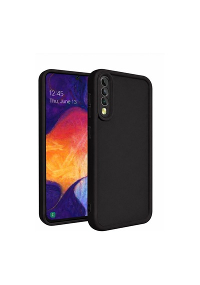 Samsung Galaxy  A50 Ve Samsung Galaxy  A50s Ve Samsung Galaxy  A30s Uyumlu Kamera Çıkıntılı Mat Silikon Telefon Kılıfı Resimdeki