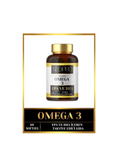 Neopro Collagen- Omega 3 - Balık Yağı Vitamini - 60 Softgel