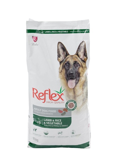 Kuzu Etli Pirinçli Ve Sebzeli Yetişkin Köpek Maması 15 Kg