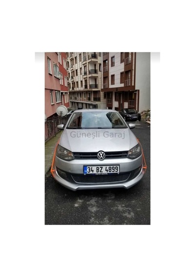 Volkswagen Polo Makyajsız 2010 - 2014 Ön Ek Plastik