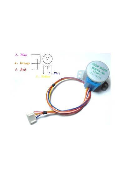 12V 28Byj48 Step Motor + Uln2003A Sürücü Kartı