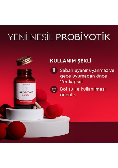 Probiome-boost Takviye Edici Gıda 60 Kapsül