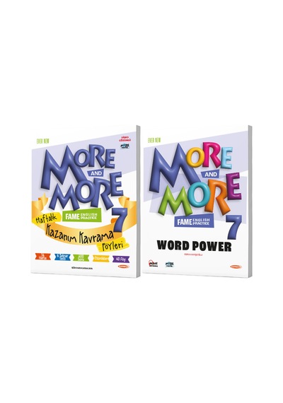 Kurmay Elt 2027 7. Sınıf Haftalık Föy - Wordpower Seti 1 Kitap + 40 Föy Maarif Model